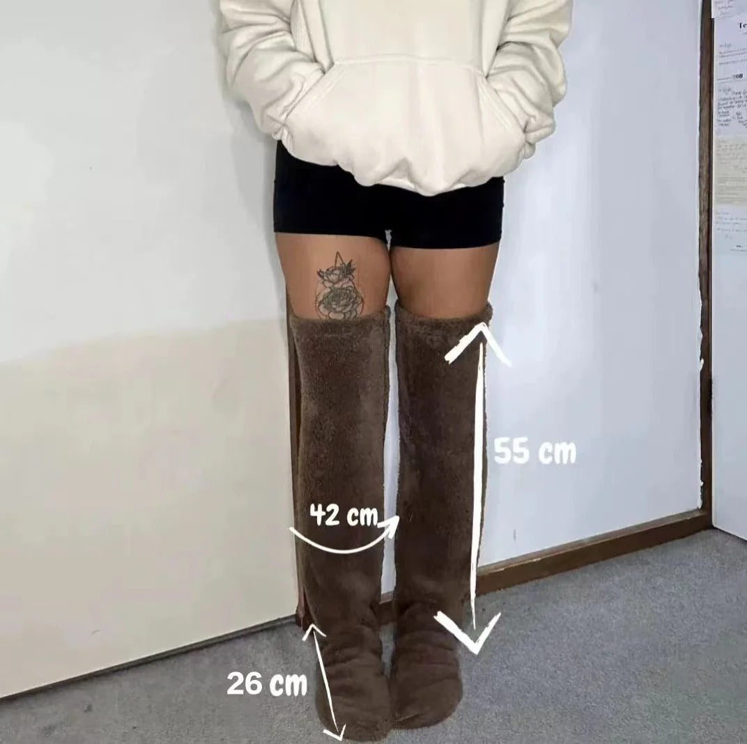 Pambık® Isıyı Hapseden Peluş Çorap