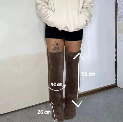 Pambık® Isıyı Hapseden Peluş Çorap