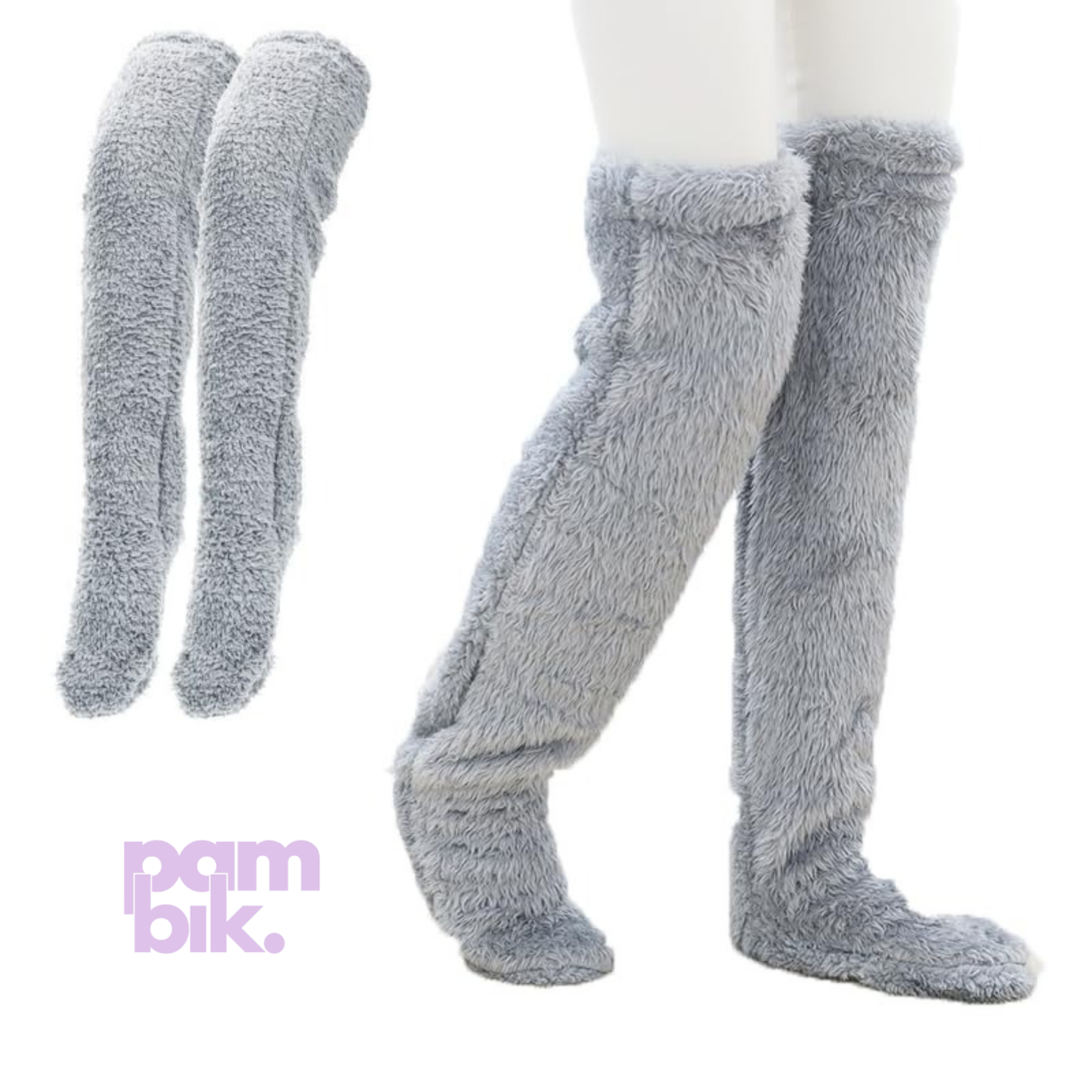 Pambık® Isıyı Hapseden Peluş Çorap