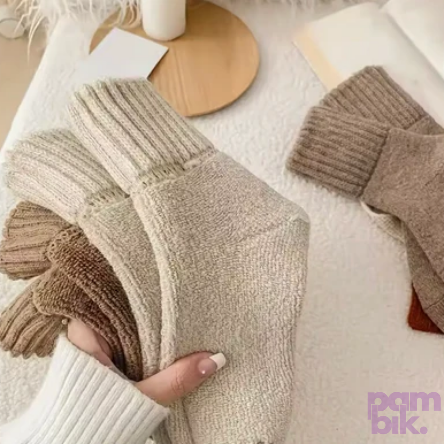 Pambık® Cozy Yarım Konç Çorap