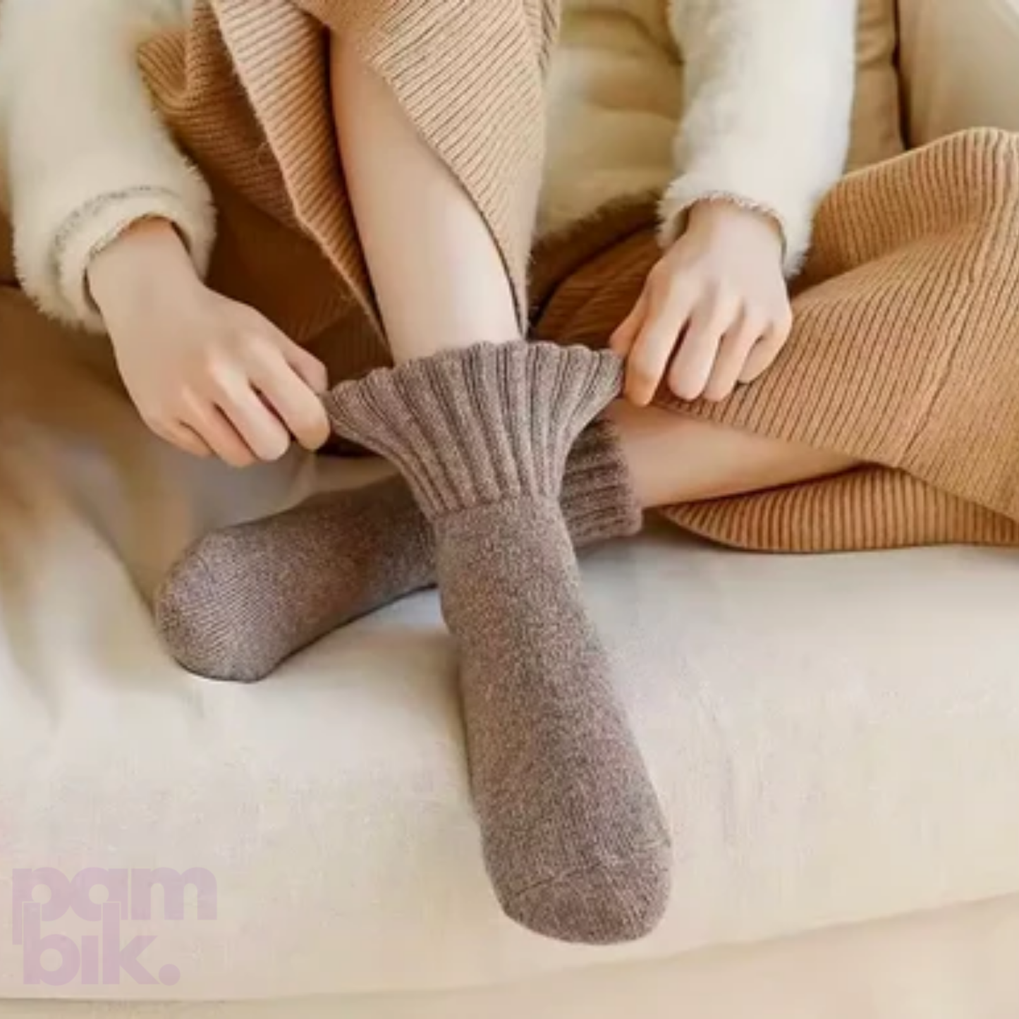 Pambık® Cozy Yarım Konç Çorap